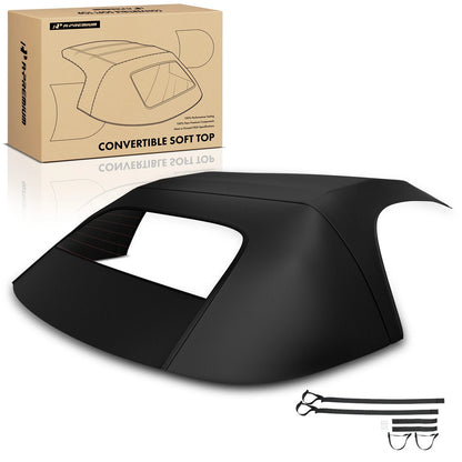 Soft Top for Honda S00 (2002–2009) HS-399Blk-TW Black w/ Glass Window