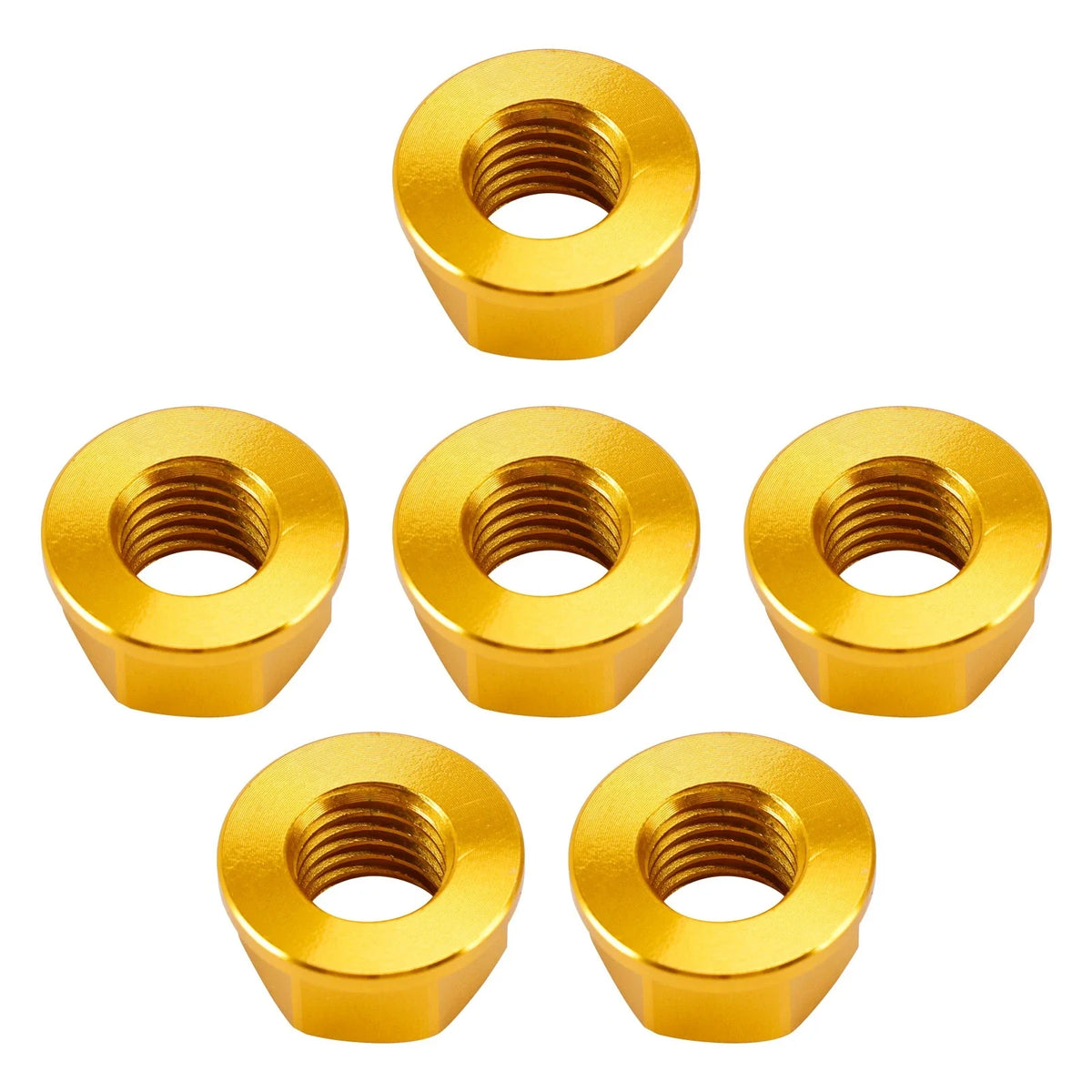 Rear Sprocket Nut Kit M10x1.5mm Gold for Aprilia RSV RSV4 1000R (2004–2016)