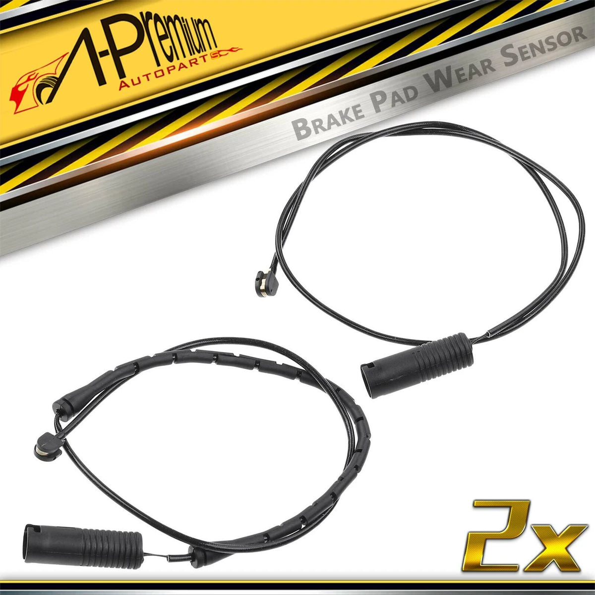 2X Disc Brake Pad Wear Sensor for BMW 318ti Z3 E36 (1995–2002) 34351182533, 2BWS0096