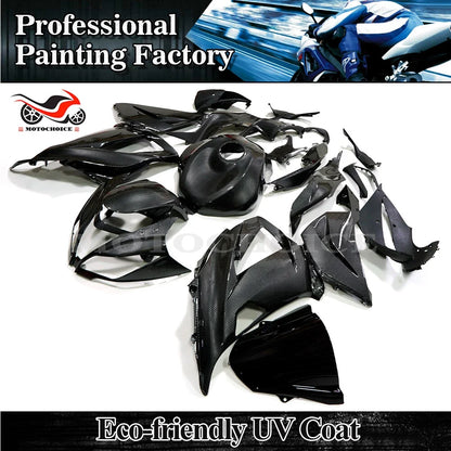 Carbon Fiber Painted ABS Fairing Kit for Kawasaki Ninja ZX-6R (2013–2018)