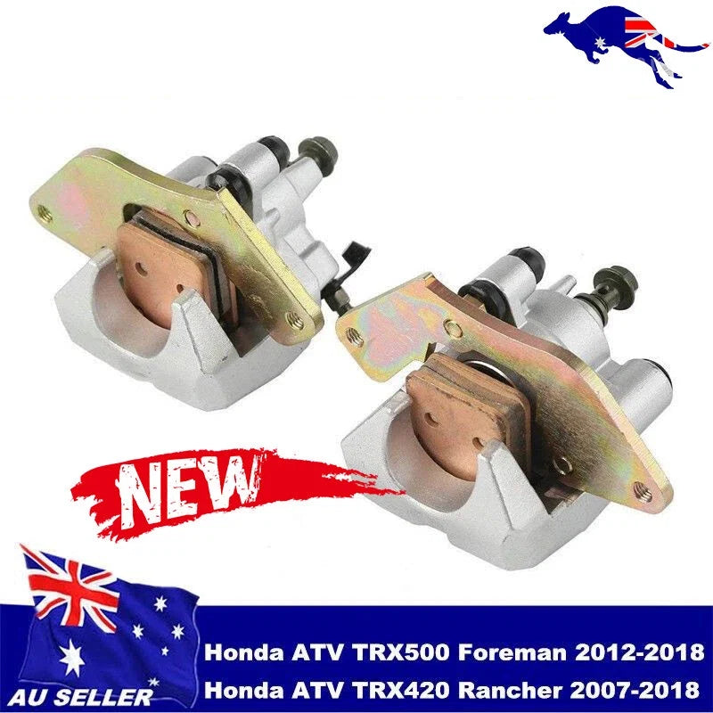1 Pair Front Brake Caliper for Honda Rancher TRX420 (2007–2018)