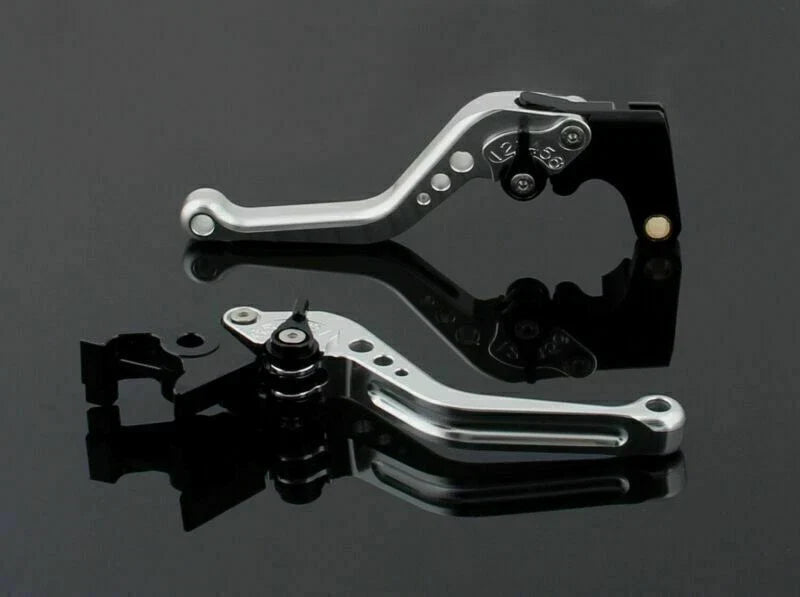 Short Brake Clutch Levers for BMW C650GT (2012–2015) F18/L18 Silver T9