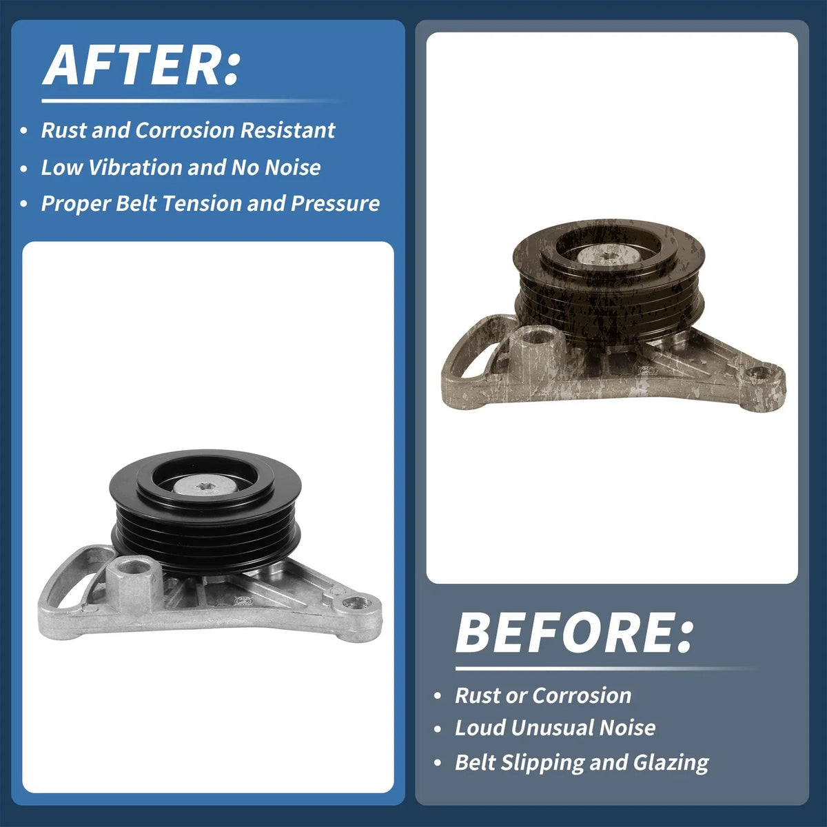 Belt Tensioner for Audi A6 (1994–2005) No. 58260511 Metal
