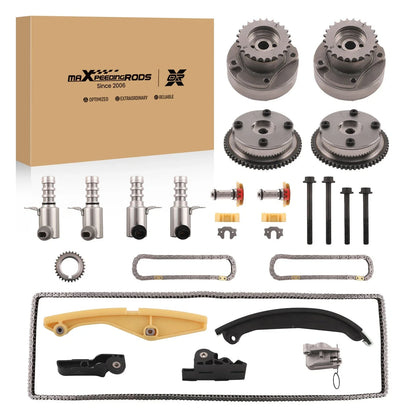 Timing Chain Kit + 4 VVT Solenoids for Lincoln Nautilus (2019–2023) AT4Z6256B