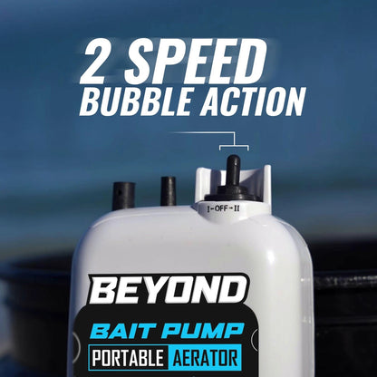 Portable Live Bait Aerator for Universal Use (Battery Powered)