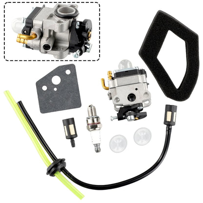 Carburetor Fuel Line Air Filter Kit for Honda GX22 GX31 FG100 UMK431 (N/A)