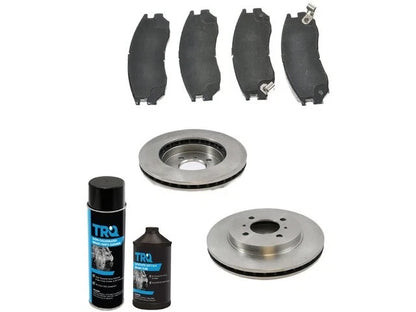 Brake Pad and Rotor Kit for Mitsubishi Mirage (1999–2002) 38368MCRN