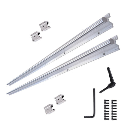 2X SBR16-1500mm Linear Guide Rails with 4X SBR16UU Bearing Blocks