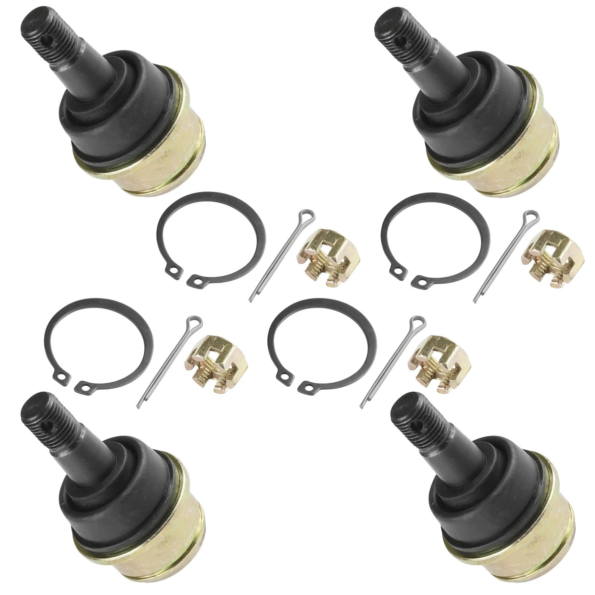 Set of 4 Lower and Upper Ball Joints for Can-Am Renegade 500 (2008–2012) - BJ104