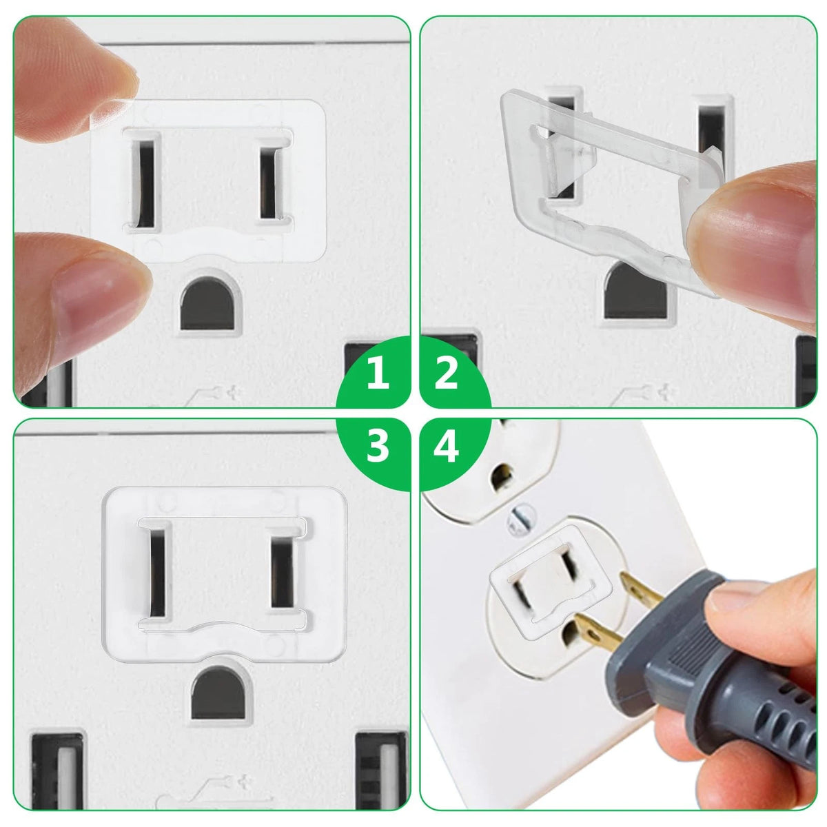 30 Packs Snug Plugs for Loose Outlets (Fix Loose Outlet Issues)