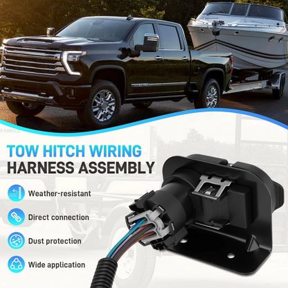 7-Way Trailer Wiring Harness Connector for USCAR Socket (TCWHA472P)