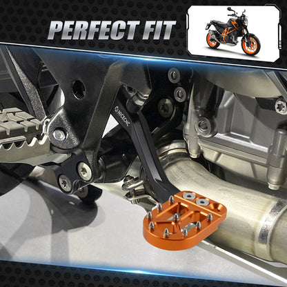 Rear Brake Pedal Lever with Pad for KTM 790 Adventure/R (2019–2024)