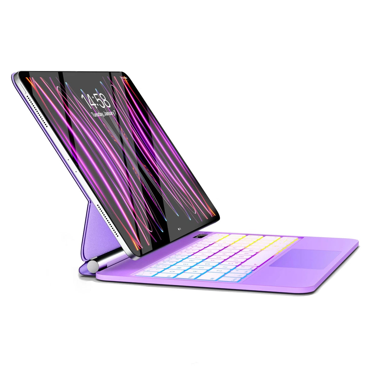 TabletKeyer Magic-Style Case for iPad Air 13, iPad Pro 12.9 (No Part Numbers)