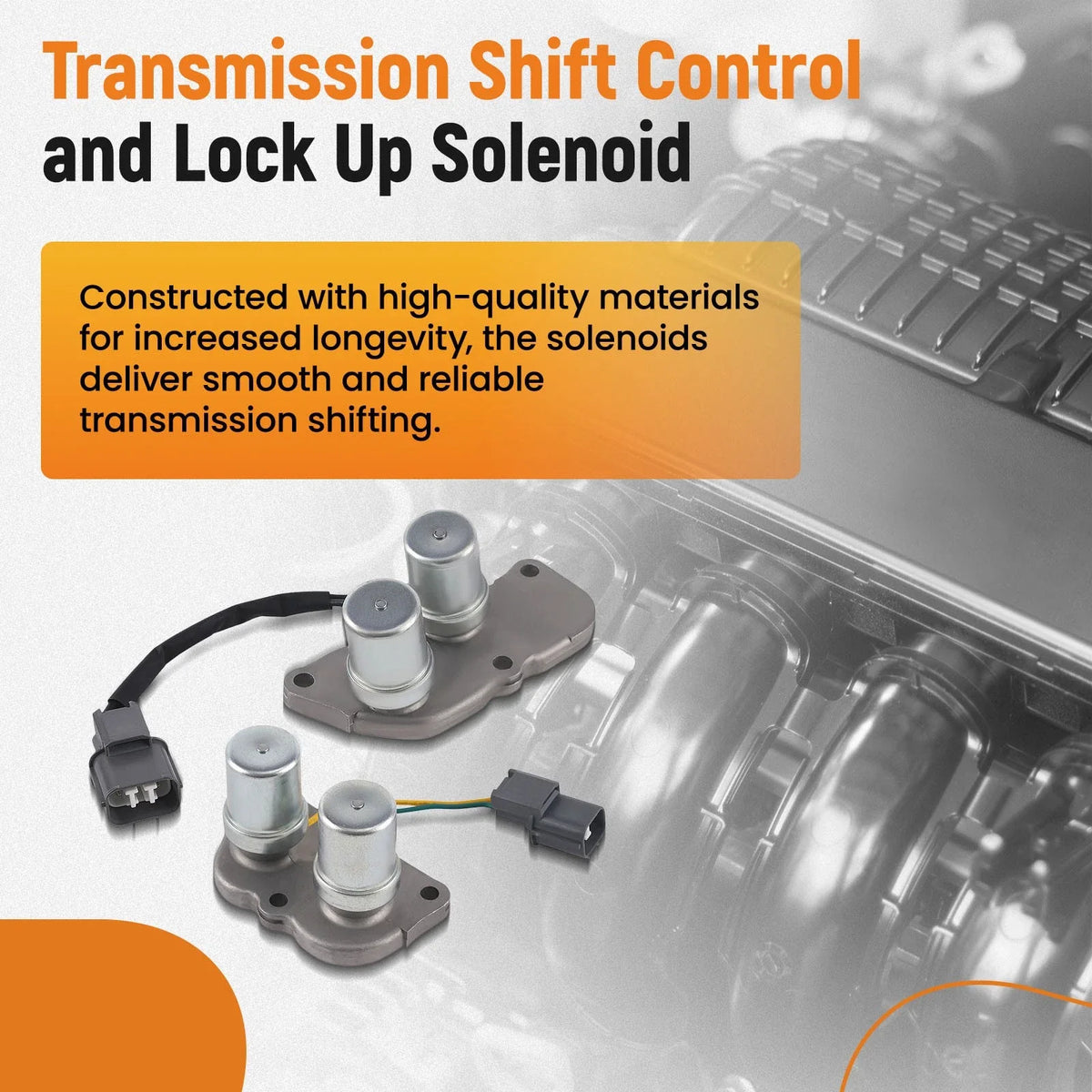 Trans Solenoid Valve Kit for Honda Accord Prelude Odyssey (1990–1997)