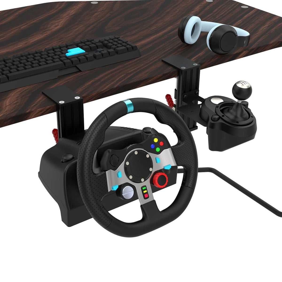 Heavy Duty Clamp for EG STARTS SIM Racing Wheel Stand Desk Mount