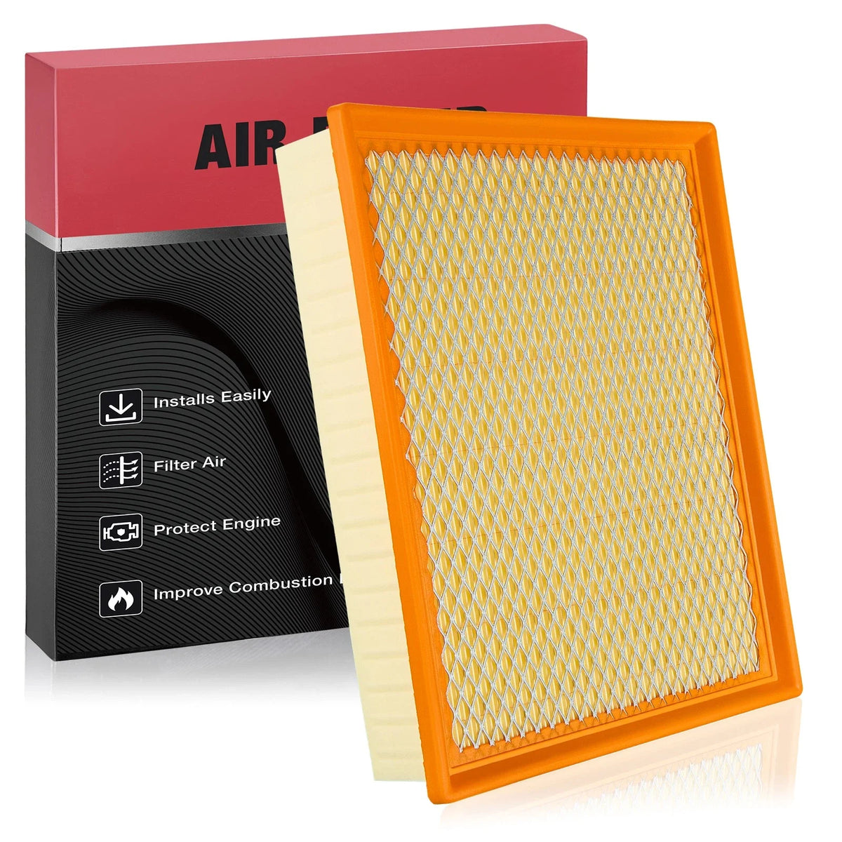 Engine Air Filter for Chevrolet Silverado 1500, GMC Sierra 1500 (1999–2013)