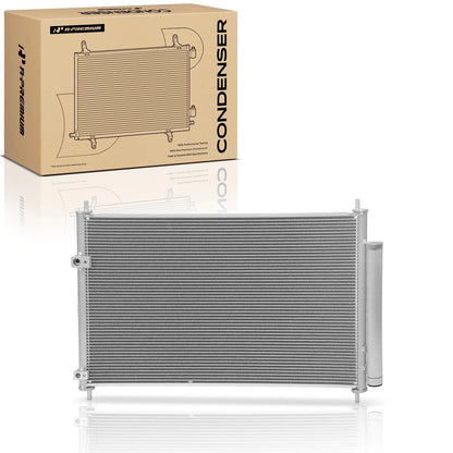 A/C Condenser w/ Receiver Drier for Toyota Corolla Matrix Scion tC xB (2003–2013) 8845002330, 8845012280, 8845012300, 3686