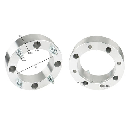 4X Wheel Spacers 4x156 2" for Polaris Sportsman