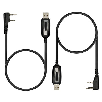 2PC USB Programming Cable for UV-5R 5RA 5RE Series