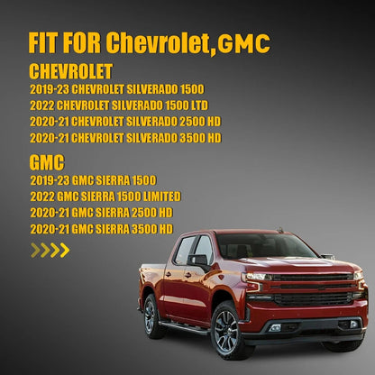 Heated RH Mirror Glass for Chevrolet Silverado 1500 GMC Sierra 1500 (2019–2023)