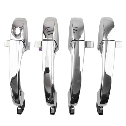 Set of 4 Chrome Exterior Door Handles for Chrysler 300/300C (2005–2010) 4589009AD