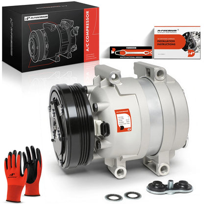 A-Premium A/C Compressor with Clutch for Chevrolet Cruze (2017–2019) 1137008, 1137026, 01137031, 89018958, 68277