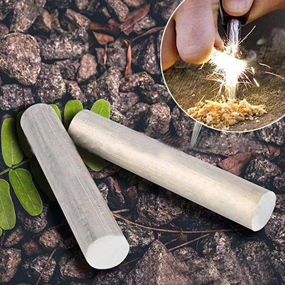 30PCS Magnesium Metal Rod Bar 16mmx9cm for Outdoor Survival
