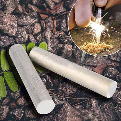 30PCS Magnesium Metal Rod Bar 16mmx9cm for Outdoor Survival