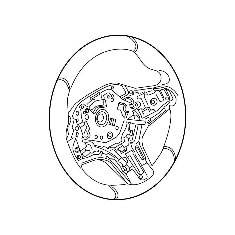 Genuine OEM Steering Wheel for BMW 840i Gran Coupe M5 (2019–2023)