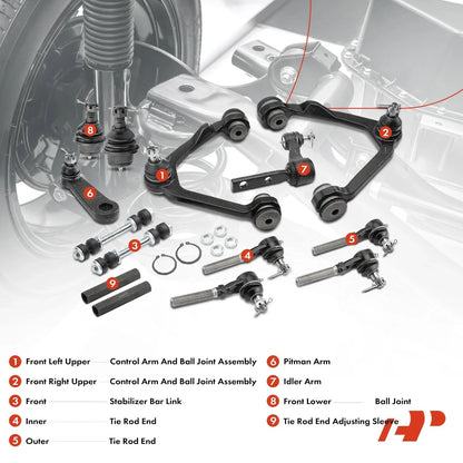 Set of 14 Control Arms for Ford F-150 (1997–2003)