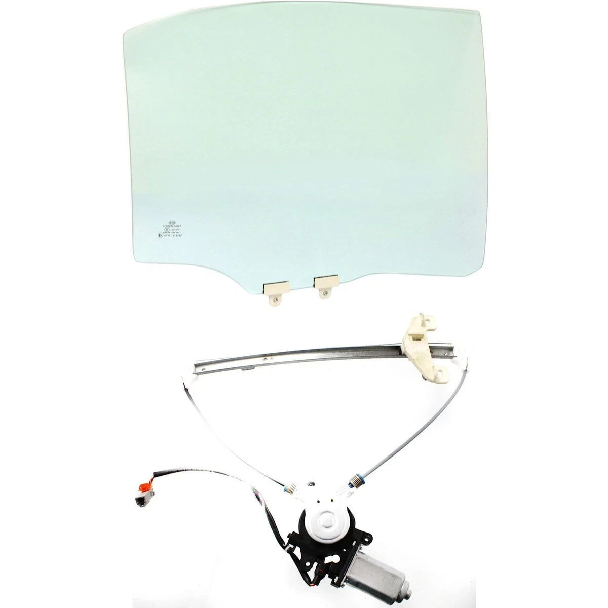 Door Glass Kit for Honda Civic (2001–2005) Rear Passenger Side
