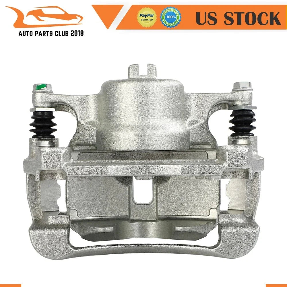 Set of 2 Front Brake Calipers w/ Bracket for Nissan Rogue (2014–2015)