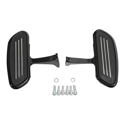 Black Passenger Floorboards for Harley Touring Electra Road Glide (1993–2025)