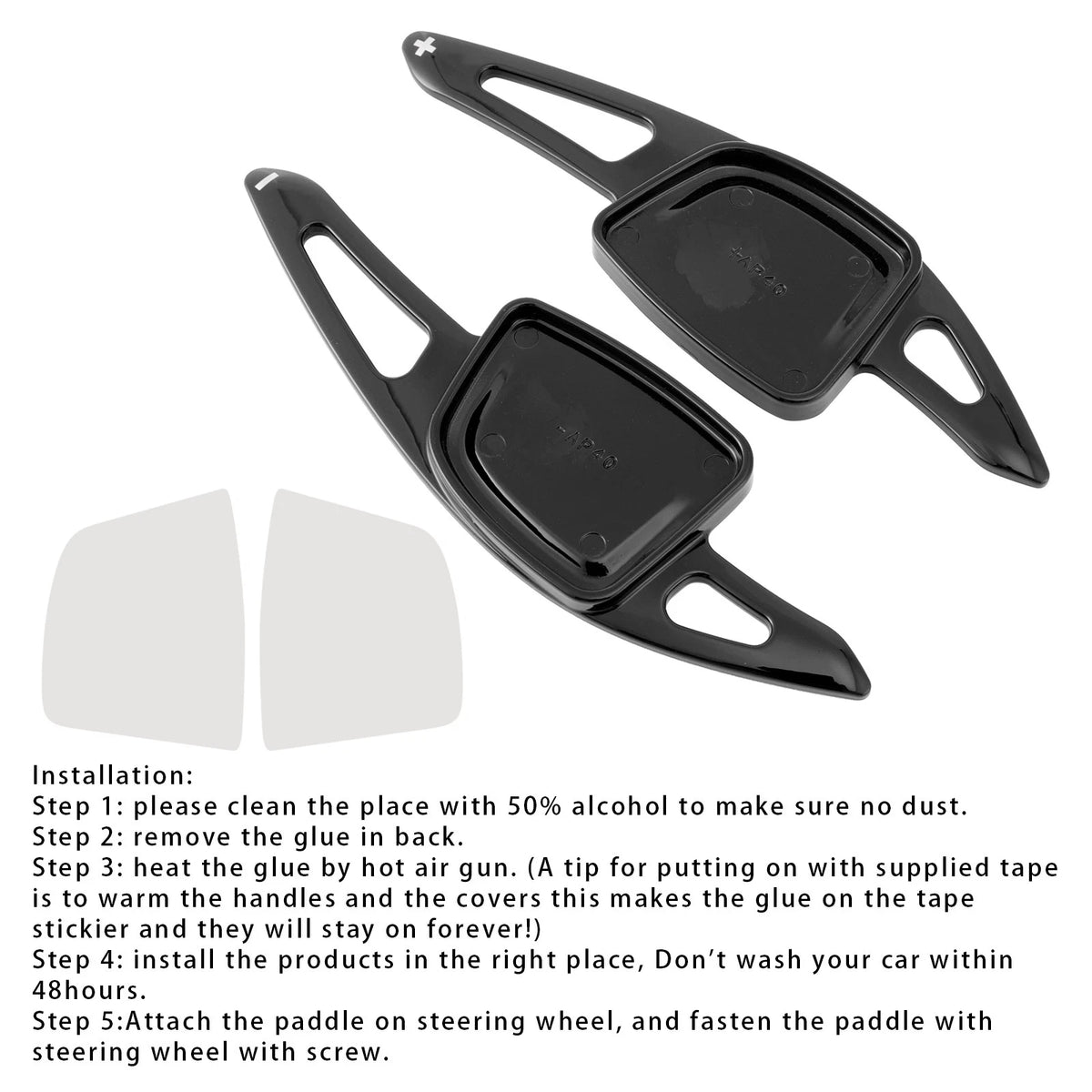 Steering Wheel Paddle Shifter Extension for Audi A3 A4 A6