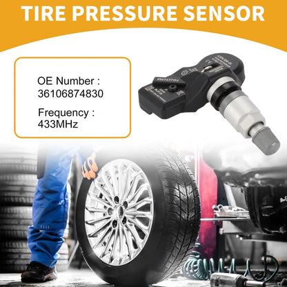 Tire Pressure Sensor for BMW 328i xDrive (2012–2015) 36106874830 433MHz