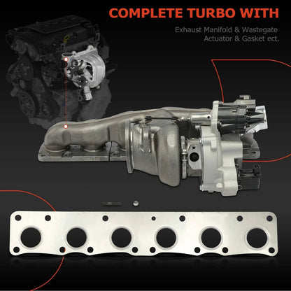 Turbocharger for BMW 335i (2014–2015), 640i (2016–2018), X5 (2014–2018)