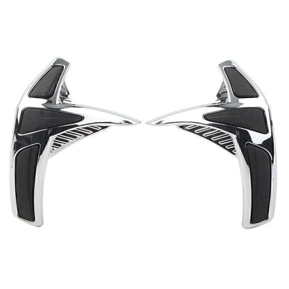 Chrome Fairing Saddlebag Front Scuff Protectors for Honda Goldwing GL1800 (2001–2011)