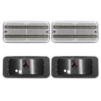 LED Side Marker Light Lamp for Chevy G10 G20 GMC G1500 G2500 Van P30 P3500 (1985–1995)