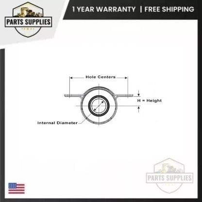 Driveshaft Center Support Bearing for Volvo 740 940 960 S90 V90 (1985–1998)