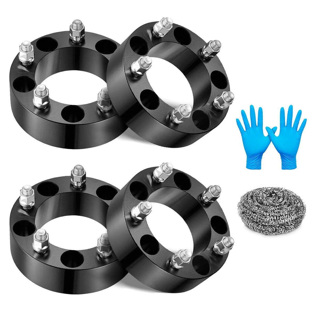 Set of 4 Wheel Spacers 2" 5x5.5 5x139.7 14x1.5 for Ram 1500 Sport (2012–2018)