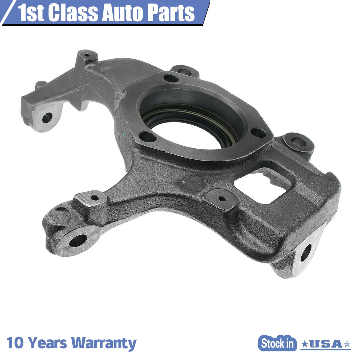 Left Driver Side Steering Knuckle for Ford (1997–2004) Lincoln (1998–2002)