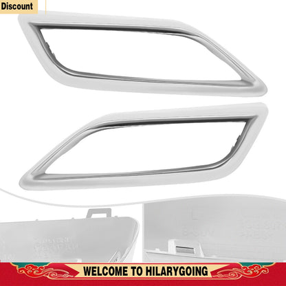 Set of 2 Bumper Exhaust Hole Trim for Volkswagen Atlas (2018–2020)