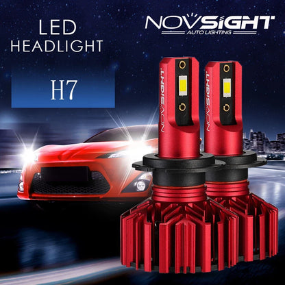 H7 LED Headlight Bulbs for NOVSIGHT (N11S Series) (5000LM)