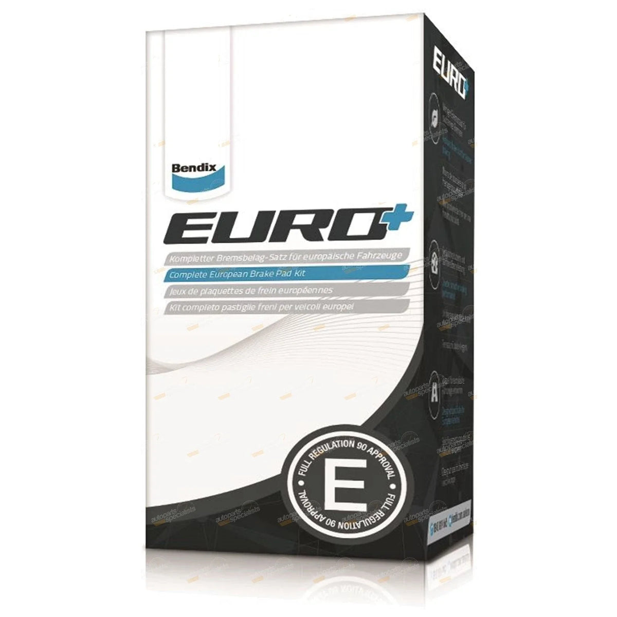 Euro Rear Disc Brake Pad Set for BMW 520d F11 2.0L (2010)