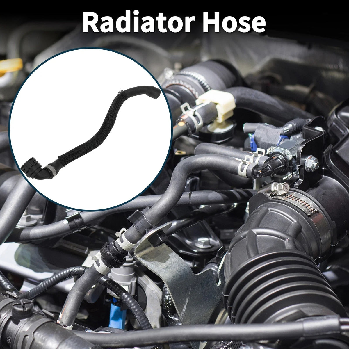 Radiator Hose Heater Hose for BMW 7 Series (2010) No. 17127591094
