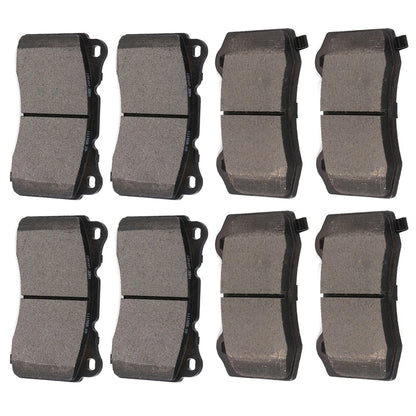 Front and Rear Brake Pads for Cadillac CTS V8 (2004–2007) STS V6 (2005–2011)