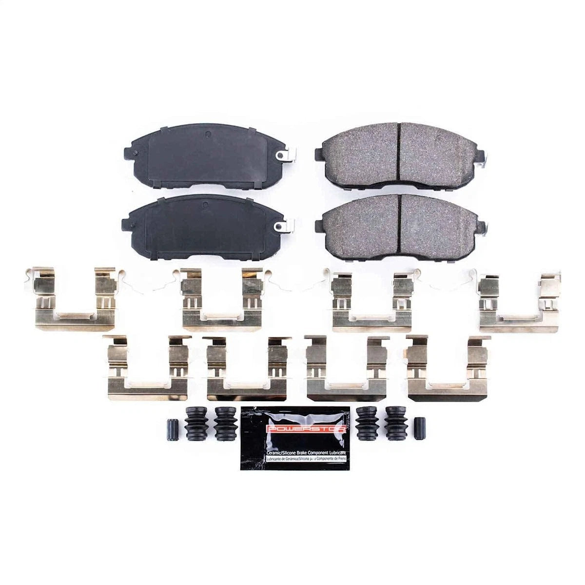 2X Powerstop Z23-815A Brake Pad Set Front for Nissan Sentra (2007–2019)