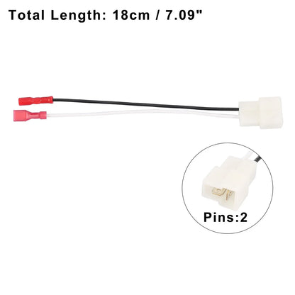 Set of 2 Car Speaker Connector Harness 72-9300 for Nissan Sentra (1987–1990)