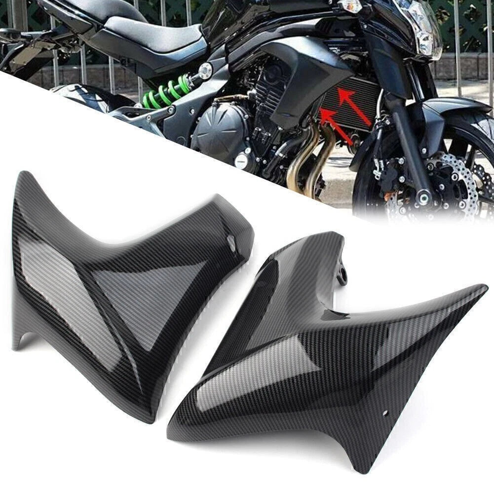 Set of 2 Injection Radiator Cover Panels for Kawasaki ER6N (2012–2016)