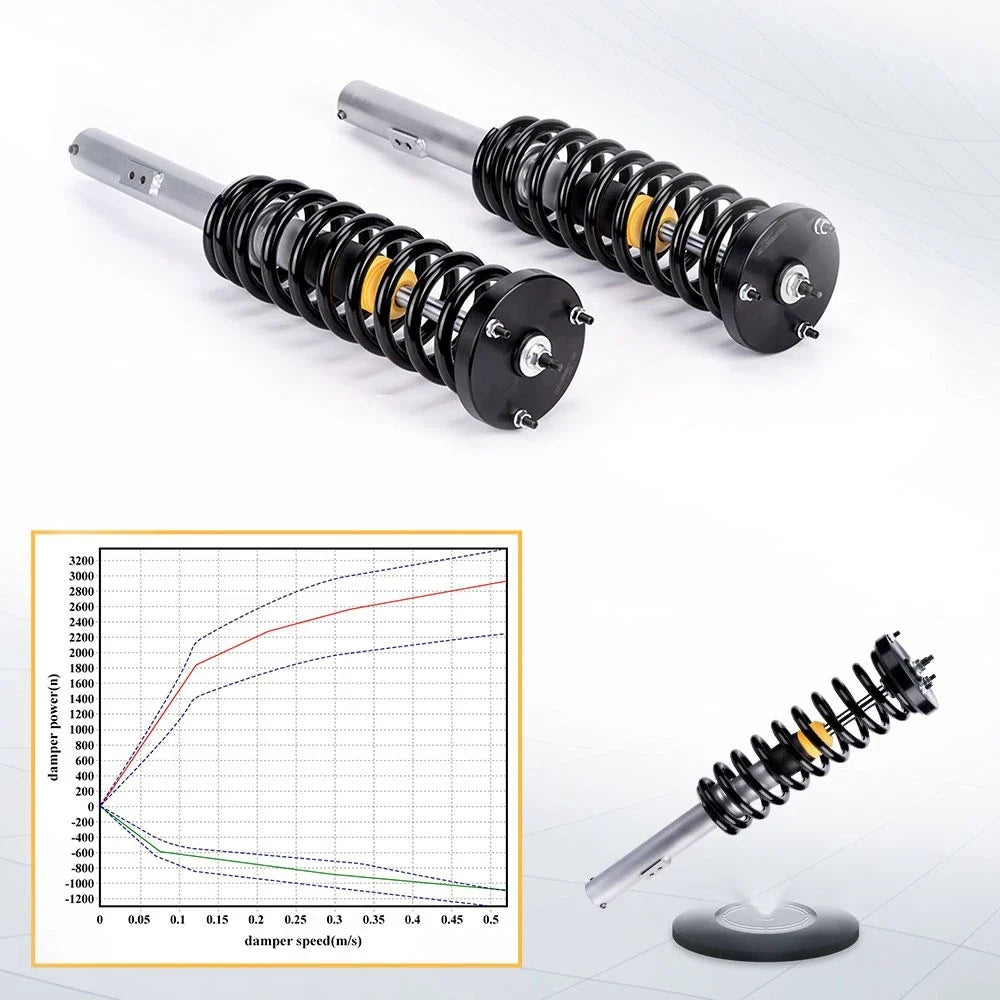 Air Suspension to Coil Spring Conversion Kit for Mercedes S Class S430 (2000–2006)
